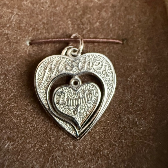 Jared Mother / Daughter Charm Sterling Silver 925 - Picture 4 of 5